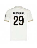 OGC Nice Evann Guessand #29 Venkovní Dres 2024-25 Krátký Rukáv